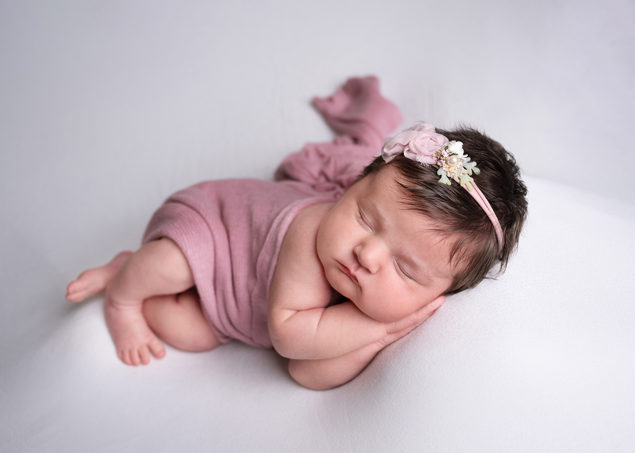 Newborn photos taken in Aubrey TX