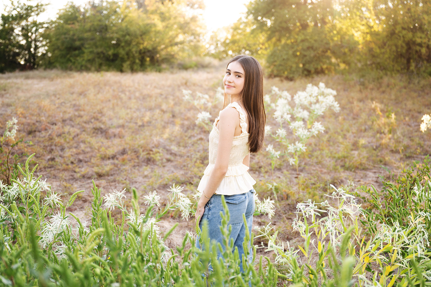 high school senior phots in plano texas