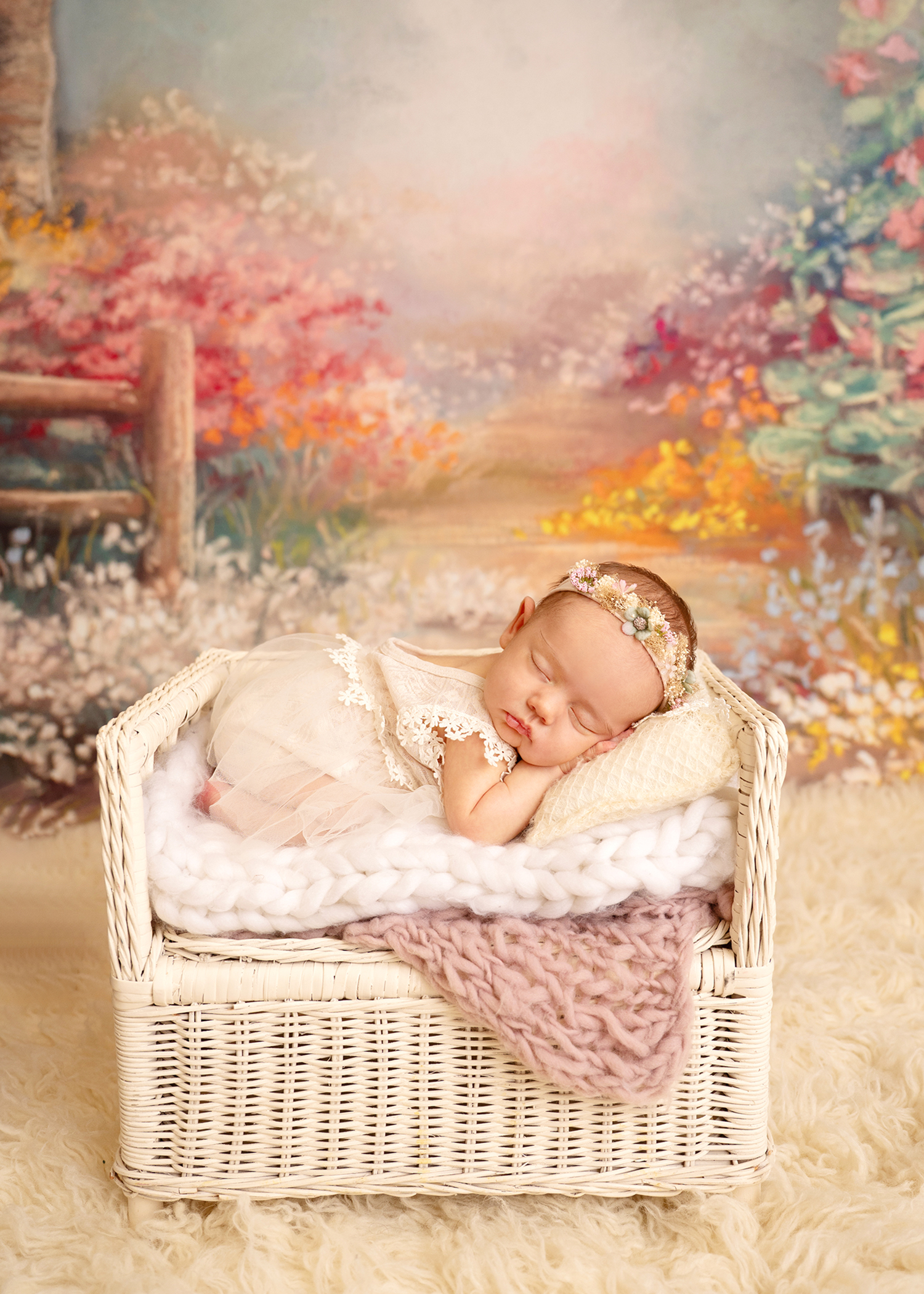 Newborn photos at Sherman Texas studio